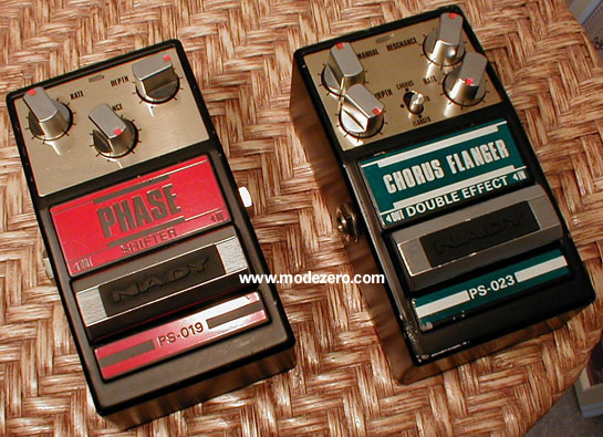 nady phaser and chorus flanger
